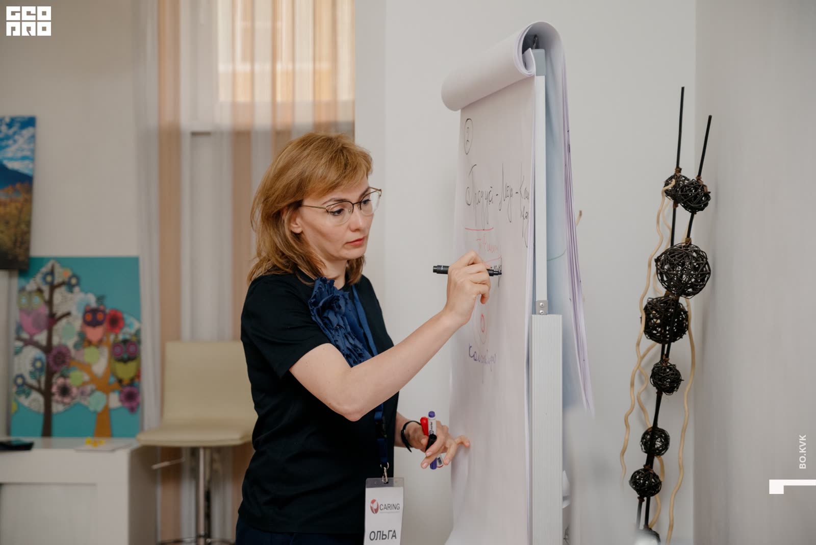 Ольга Кошманова на групповой программе